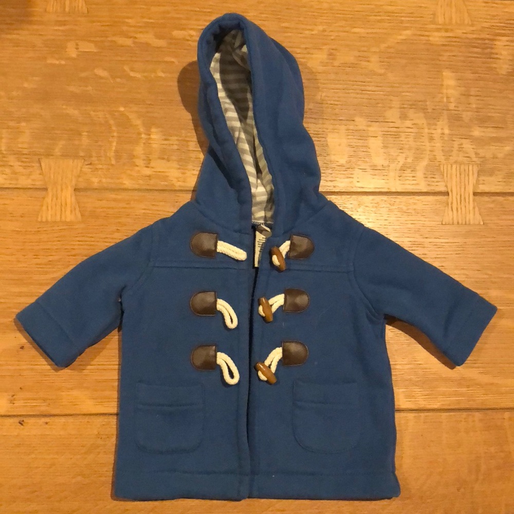 Newborn blue jacket